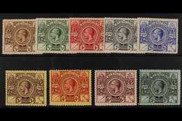 1921 Tercentenary, 2nd Issue Set, SG 68/76, Very Fine Mint (9 Stamps) For More Images, Please Visit Http://www.sandafayr - Bermudas