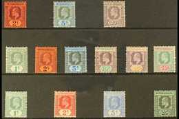 1902-11 MINT KEVII SELECTION Presented On A Stock Card That Includes 1902-04 2c, 5c & 20c, 1904-07 Set To 50c & 1908-11  - Britisch-Honduras (...-1970)