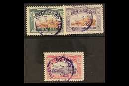 CHEFOO LOCAL POST 1896 Chefoo Harbour Set, SG 11/13, Very Fine Used. (3 Stamps) For More Images, Please Visit Http://www - Otros & Sin Clasificación