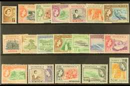 1954-62 Pictorial Definitive Set, SG 140/58, Never Hinged Mint (19 Stamps) For More Images, Please Visit Http://www.sand - Dominica (...-1978)