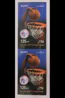 2003 125p Basketball Championship, Vertical IMPERF PAIR, SG 2289, Some Minor Creasing, Otherwise Never Hinged Mint. For  - Autres & Non Classés