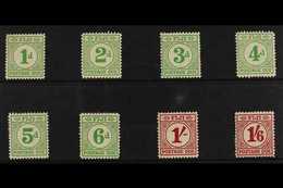 POSTAGE DUE 1940 Mint Set, SG D11/18, Some Minor Imperfections. (8 Stamps) For More Images, Please Visit Http://www.sand - Fidschi-Inseln (...-1970)