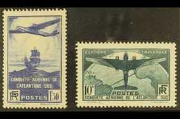 1936 100th Flight Between France And South America Complete Set (SG 553/54, Yvert 320/21), Very Fine Mint, Fresh. (2 Sta - Otros & Sin Clasificación