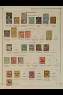 MADAGASCAR 1895-1935 CLEAN AND ATTRACTIVE COLLECTION On Printed Pages, Plus Further Stamps On A Stockleaf Awaiting Sorti - Sonstige & Ohne Zuordnung