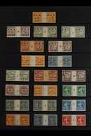 SYRIA 1915-1923. NEVER HINGED MINT MILLESIMES COLLECTION Presented On A Pair Of Stock Pages With Top Values & Good Posta - Sonstige & Ohne Zuordnung