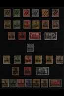 POST OFFICES IN MOROCCO 1899-1919FINE USED COLLECTION Presented On Stock Pages, ALL DIFFERENT & Includes 1899 Empire "Ma - Other & Unclassified