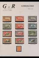 1938-51 FINE MINT DEFINITIVES An All Different Group Which Includes 1½d Carmine Perf 14, 2s Perf 13, 5s Perf 13, 5s Perf - Gibilterra