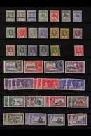 1911-78 FINE MINT COLLECTION We See 1911 ½d, 2d & 2½d Fiji Ovpts, 1911 Pandanus Pine Set, 1912-24 KGV Set To 5s, 1935 Si - Islas Gilbert Y Ellice (...-1979)