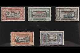 CIRENAICA 1924 Manzoni Set To 1L (Sass. S. 4, SG 11/15) Never Hinged Mint. (5 Stamps) For More Images, Please Visit Http - Sonstige & Ohne Zuordnung