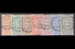 OLTRE GIUBA 1926 Annexation Set Complete, Sass S5, Superb Used With Chisimaio Cds Cancels. (7 Stamps) For More Images, P - Sonstige & Ohne Zuordnung