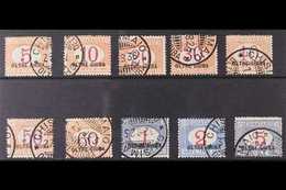 OLTRE GIUBA POSTAGE DUES 1925 Set Complete, Sass S10, Superb Used. (10 Stamps) For More Images, Please Visit Http://www. - Other & Unclassified