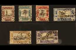 TRIPOLITANIA 1928 Second Tripoli Trade Fair Set (SG 49/54, Sass. Libia S. 15), Very Fine (first Day) Cds Used. (6 Stamps - Sonstige & Ohne Zuordnung