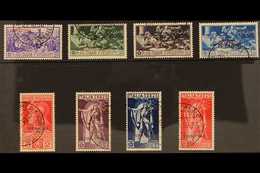 TRIPOLITANIA 1930 Ferrucci (Postage & Air) Complete Set (Sass. S. 17a, SG 86/93), Very Fine Used. (8 Stamps) For More Im - Other & Unclassified