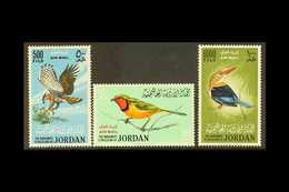 1964 150f - 1000f Birds Airpost Set, SG 627/9, Superb Never Hinged Mint. (3 Stamps) For More Images, Please Visit Http:/ - Jordan