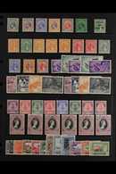 PERAK 1935-1968 VERY FINE MINT (much Never Hinged) Accumulation On Stockleaves. With 1935-37 Range To 50c, 1938-41 Range - Altri & Non Classificati