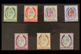 1903-04 KEVII (wmk Crown CA) Complete Set, SG 38/44, Very Fine Mint (7 Stamps) For More Images, Please Visit Http://www. - Malte (...-1964)