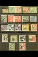 1938 Geo VI Set Complete, Perforated "Specimen", SG 217s/31s, Very Fine Mint Large Part Og. Rare Set. (21 Stamps) For Mo - Malte (...-1964)