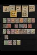 POSTAGE DUES 1925-1967 All Different Mint And Used Collection, Fine Condition. With 1925 Imperf Range To 6d Mint, Plus 2 - Malta (...-1964)