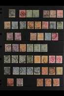 1852-1936. OLD TIME COLLECTION WITH POSTMARK INTEREST. An Interesting Used Collection. Often Duplicated With Many Numera - Mauricio (...-1967)