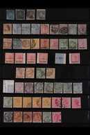 1859-2000s MINT & USED COLLECTION / ACCUMULATION On Stock Pages, Begins With A Mostly Used QV Range, 1898 Diamond Jubile - Mauritius (...-1967)