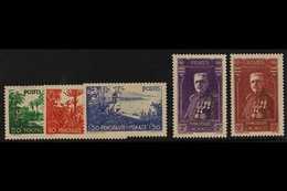 1937 Views Or Portraits Complete Set, SG 144/148, Very Fine Mint. (5 Stamps) For More Images, Please Visit Http://www.sa - Otros & Sin Clasificación