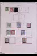 1876 - 1958 MINT ONLY COLLECTION - MANY COMPLETE SETS Lovely Fresh Mint Collection In Mounts On Printed Pages Including  - Montserrat