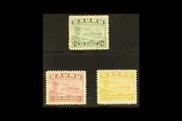 1924-48 2s6d, 5s & 10s Freighter Top Values White Papers, SG 37B/39B, Very Fine Cds Used, Fresh. (3 Stamps) For More Ima - Nauru