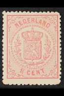 1869 1½c Rose, No Watermark, Thick Paper, Perf 14, SG 55, Fine Mint. For More Images, Please Visit Http://www.sandafayre - Other & Unclassified