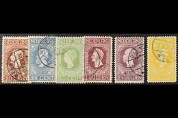 1913 Centenary 20c, 25c, 50c, 1g, 2½g And 5g, SG 219/224, Fine Used. (6 Stamps) For More Images, Please Visit Http://www - Otros & Sin Clasificación