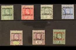 1910 Set Complete, SG 10/16, Fine Used (7 Stamps) For More Images, Please Visit Http://www.sandafayre.com/itemdetails.as - Other & Unclassified