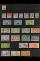 ENGLISH 1908-1938 ALL DIFFERENT FINE MINT With 1908 KEVII 1s, 1910 Complete Set, 1920 1d Surcharges (3), 1925 Complete S - Other & Unclassified
