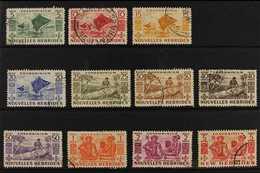 FRENCH 1953 Native Scenes Pictorial Set, SG F81/91, Good To Fine Used (11 Stamps) For More Images, Please Visit Http://w - Sonstige & Ohne Zuordnung