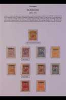 TELEGRAPH STAMPS COLLECTION 1891 TO 1956 Mint & Used Collection Of Telegraph Stamps, Or Stamps Utilised For Telegraph Pu - Nicaragua