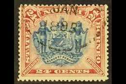 1894 24c Blue And Rose Lake, Perf 13½ - 14, SG 79c, Very Fine Used. For More Images, Please Visit Http://www.sandafayre. - North Borneo (...-1963)