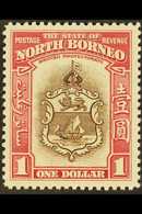 1939 $1 Brown & Carmine, SG 315, Never Hinged Mint For More Images, Please Visit Http://www.sandafayre.com/itemdetails.a - Nordborneo (...-1963)