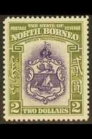 1939 $2 Violet & Olive Green, SG 316, Never Hinged Mint For More Images, Please Visit Http://www.sandafayre.com/itemdeta - Nordborneo (...-1963)
