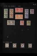 1925-63 FINE MINT COLLECTION On Album Pages, We See 1925-9 KGV Definitives To 10d, Then Complete From 1935 Silver Jubile - Nordrhodesien (...-1963)