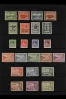 1934-39 FINE MINT ISSUES COMPLETE Includes 1934 50th Anniv, 1935 Jubilee, 1937 Coronation, 1938 50th Anniv, And 1939 Air - Papúa Nueva Guinea