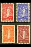 ANGOLA 1948 Our Lady Fatima Complete Set (SG 434/37, Afinsa 302/05), Never Hinged Mint, Fresh. (4 Stamps) For More Image - Other & Unclassified