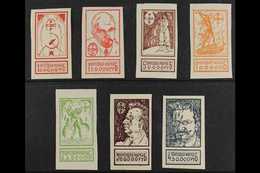 LOCAL BOGUS / FANTASY STAMPS 1922 Complete Imperf Set Produced In Italy By Marco Fontano, Very Fine Mint, Fresh. (7 Stam - Altri & Non Classificati