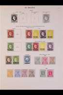 1863-1927 ALL DIFFERENT MINT COLLECTION On Printed Pages. With 1863 1d Imperf; 1864-80 (CC) Perf 12½ 2d & 3d, Plus Perf  - St. Helena