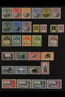 1912-1935 FINE MINT COLLECTION On A Stock Page, ALL DIFFERENT, Includes 1912-16 Set (ex 2d), 1912 & 1913 KGV Sets, 1922- - Isla Sta Helena