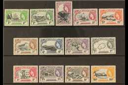 1953-59 Pictorials Complete Set, SG 153/65, Never Hinged Mint, Very Fresh. (13 Stamps) For More Images, Please Visit Htt - St. Helena