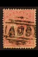 GB USED IN: 1857 4d Rose, SG Z3, With Fine Upright "A09" Cancel, Lower Right Corner Perf Pulled. For More Images, Please - San Cristóbal Y Nieves - Anguilla (...-1980)