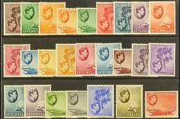 1938-49 Pictorial Definitives Set Complete, SG 135/49, Very Fine Mint, Cat £550 (25 Stamps) For More Images, Please Visi - Seychellen (...-1976)