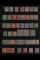 1903-1935 OLD TIME MINT COLLECTION Presented On Stock Pages That Includes A Small QV Range To Different 1r, KEVII Opt'd  - Somaliland (Protectorate ...-1959)