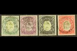1904 1r. To 5r., SG 41/44, Fine Cds Used. (4 Stamps) For More Images, Please Visit Http://www.sandafayre.com/itemdetails - Somalilandia (Protectorado ...-1959)