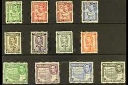 1938 "Portrait To Left" Definitive Complete Set, SG 93/104, Never Hinged Mint (12 Stamps) For More Images, Please Visit  - Somaliland (Protettorato ...-1959)