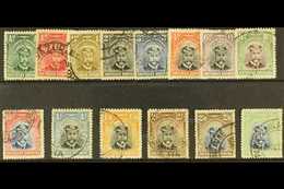 1924-29 Admiral Complete Set, SG 1/14, Good Cds Used Selection (13 Stamps) For More Images, Please Visit Http://www.sand - Rodesia Del Sur (...-1964)