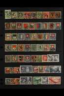 1913-31 PRO JUVENTUTE USED COLLECTION Neatly Presented On A Stock Page & includes 1913 5c+5c, 1916 5c & 10c, 1917 Set, 1 - Other & Unclassified